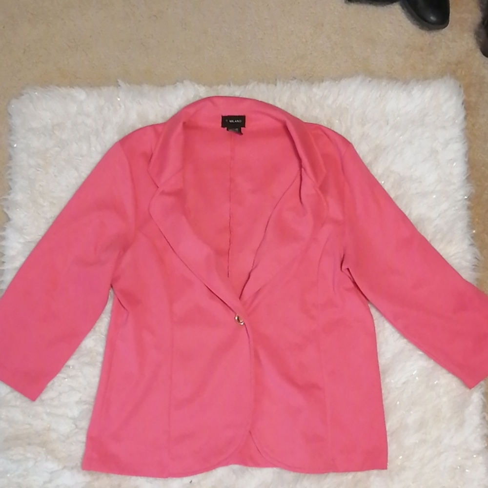 Hot pink blazer